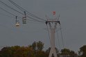 Einsatz BF Hoehenretter Koelner Seilbahn Hoehe Zoobruecke P2108